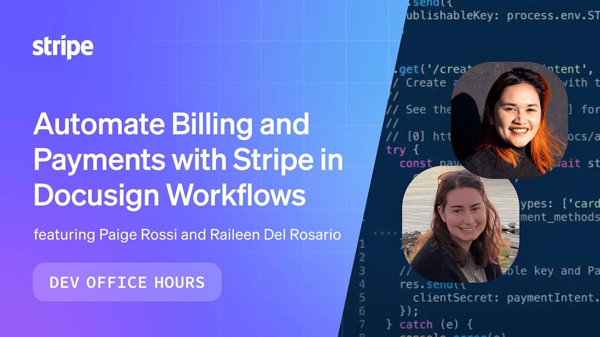Paige and Raileen at Strip Dev Office Hours