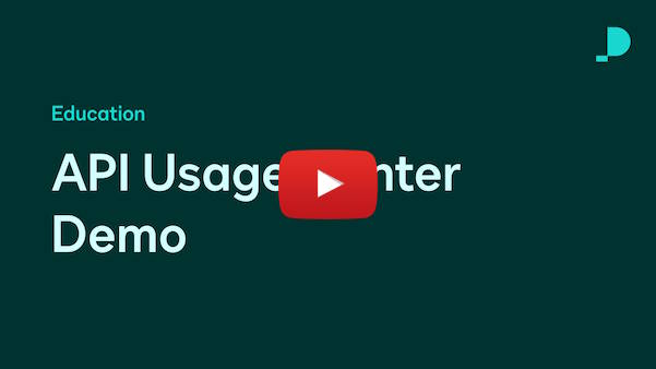 API Usage Center Demo