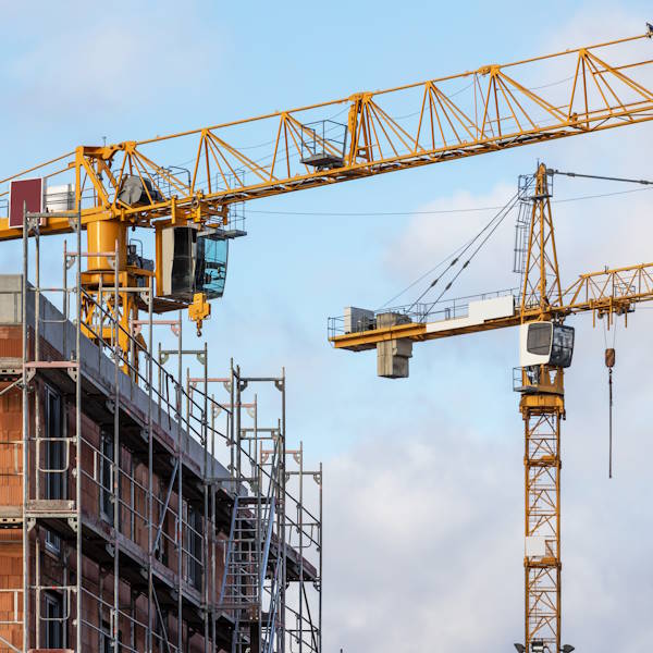 Construction cranes