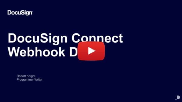 DocuSign Connect Webhook Demo