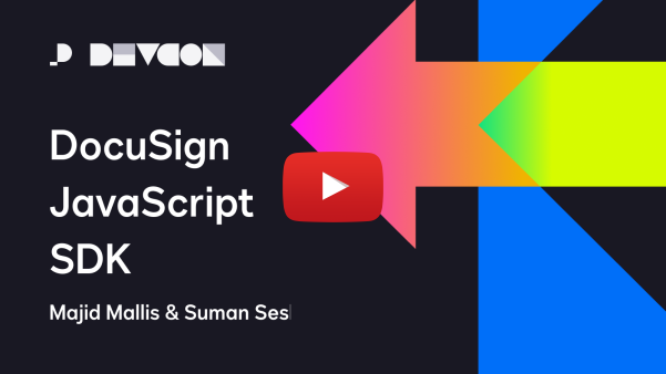 DocuSign  JavaScript SDK for Website Integrations