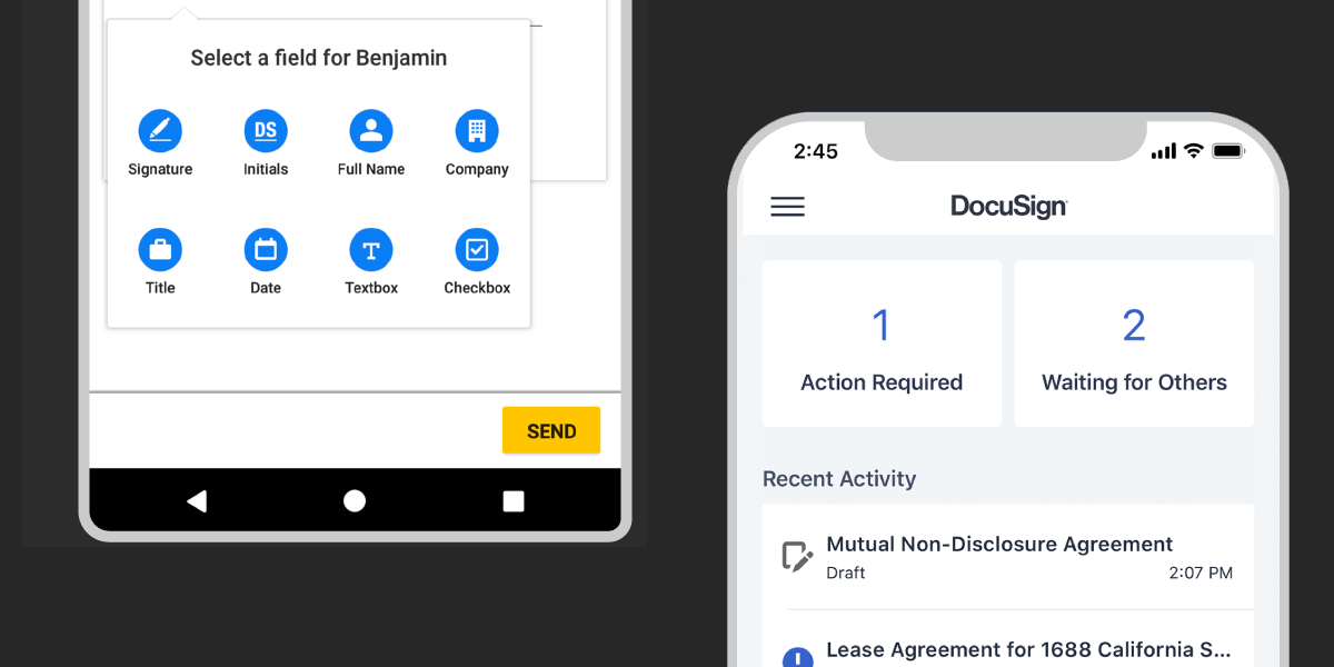 Top-Rated DocuSign eSignature Mobile App