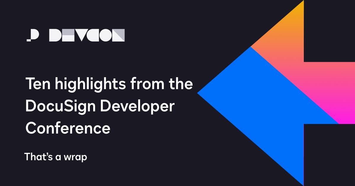 Ten Highlights from Developer Conference 2021