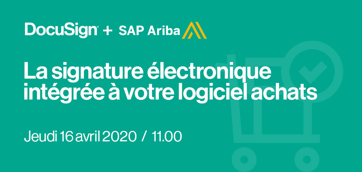 SAP Ariba DocuSign webinar