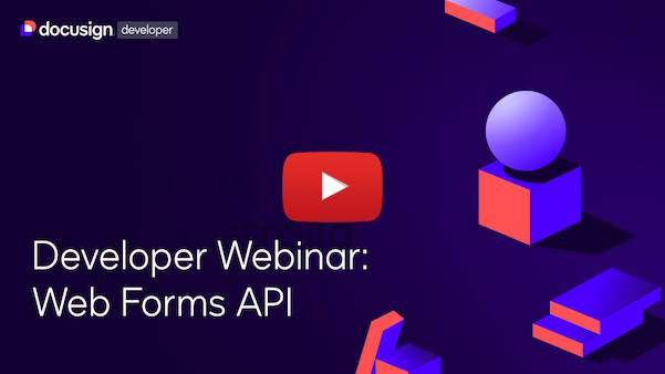 Developer Webinar: Web Forms API