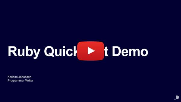 Ruby Quickstart & Embedded Signing Demo